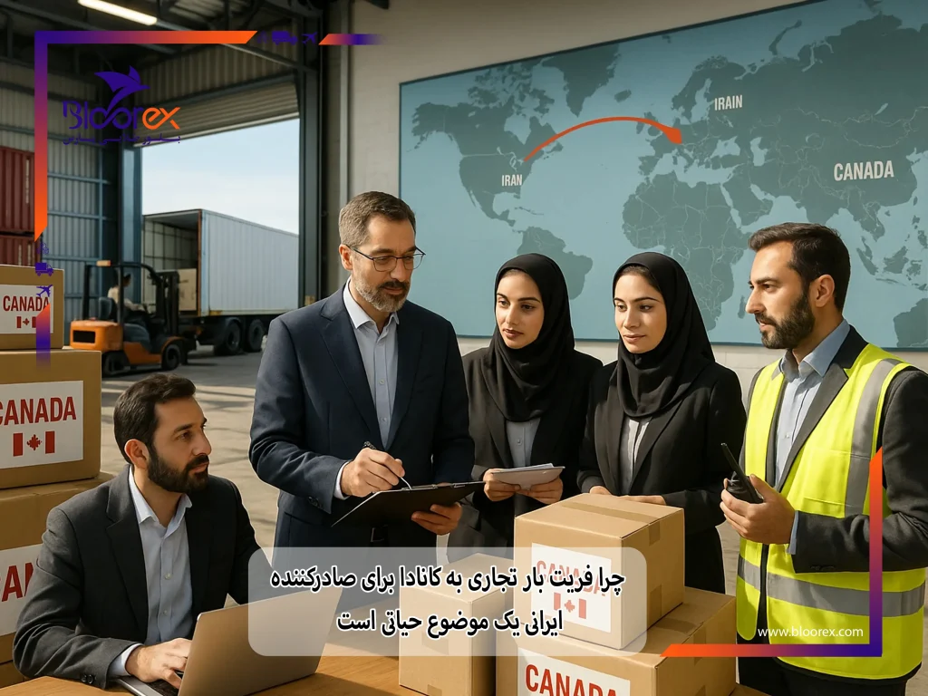 چرا فریت بار تجاری به کانادا برای صادرکننده ایرانی یک موضوع حیاتی است
